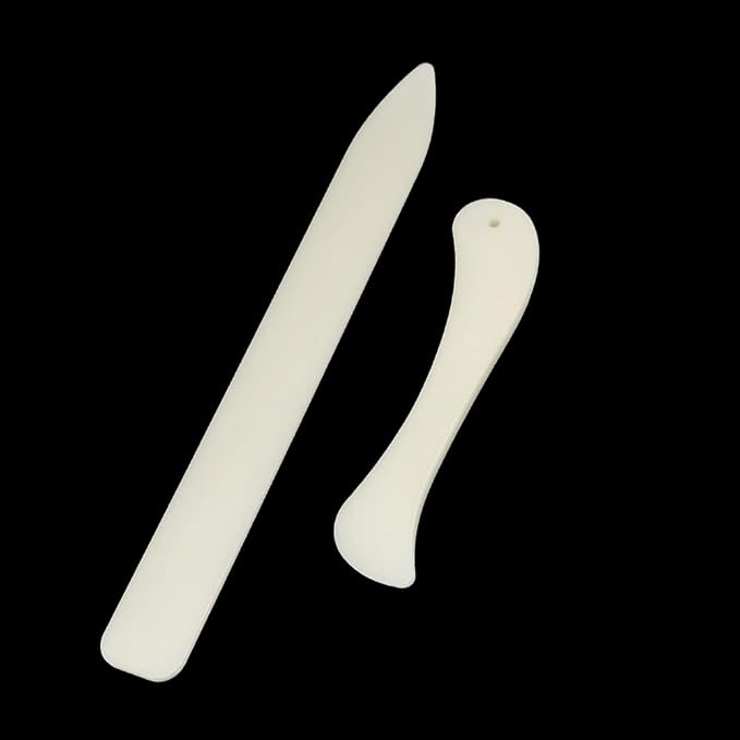 Premium Folder Paper Creaser Set Folding Scoring Burnishing Crafting Scoring Tool for Card Making Leather Cards DIY Handmade Burnishing Bookbinding