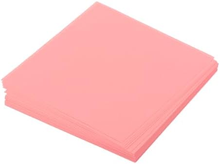 MECCANIXITY 50 Sheet Origami Paper Double Sided Phosphor 2.5x2.5 Inch Square Sheet for Art Craft Project, Beginners, Gift Decoration