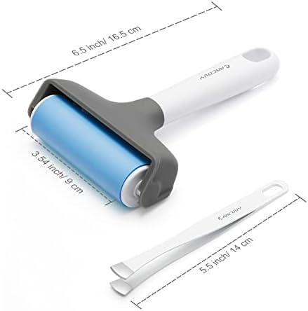 Brayer Roller & Mat Remover Tool Tweezers Set for Cricut/Silhouette/Brother and T-Shirts Heat Transfer Projects Printing Making