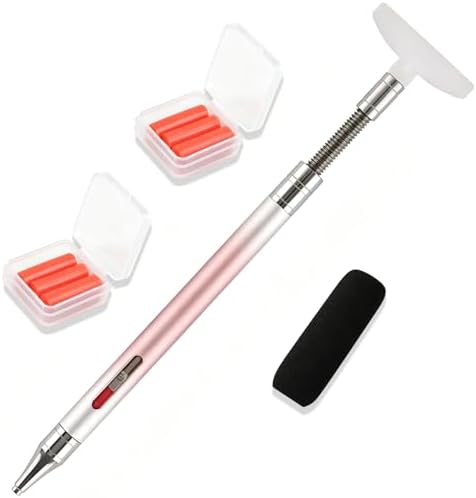 NOOEPC Diamond Art Pens, Diamond Art Kits for Adults Refillable Wax Pen Diamond Painting Pen with Correction Plate for Drill Bead Dot Pens for Art Craft Nail