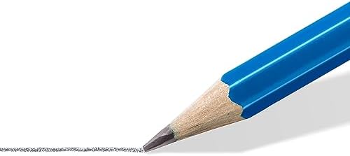 Staedtler Mars Lumograph 4B Graphite Art Drawing Pencil, Medium Soft, Break-Resistant Bonded Lead, 12 Pack, 100-4B