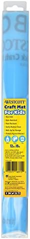 Westcott ‎16815 Projectmate Non-Stick Silicone Mat for Crafts, Glue Guns, Size 12 x 18 In