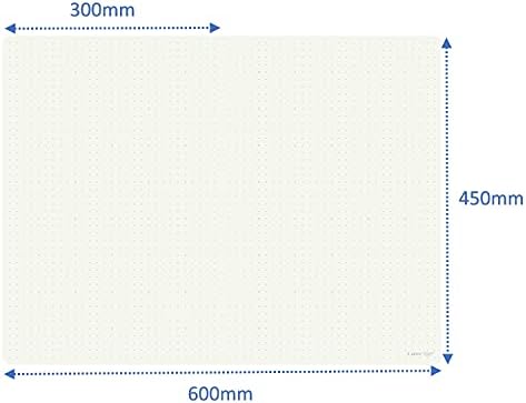 LION Foldable, Portable & Reversible Self-Healing Cutting Mat, 18" x 24", with 1cm Dot Grid, PVC Free, Dark Gray Front & Off-White Back, 1 ea. (FCM-60)