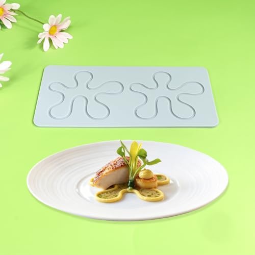 Multi-Purpose Food-Grade Silicone Lace Mat Hollow Out Octopus Baking