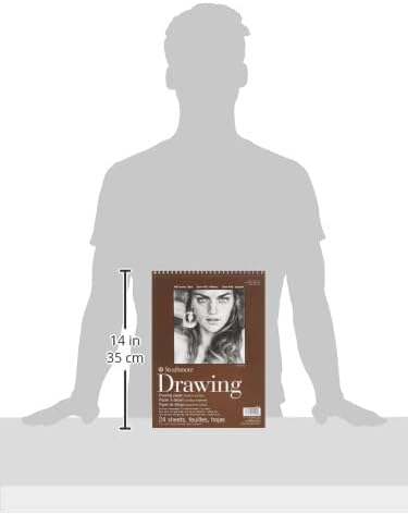 Strathmore Medium Drawing Spiral Paper Pad 9"X12"-24 Sheets -400400, Medium