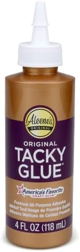 All-Purpose Tacky Glue – Premium Adhesive for Crafts, Hobbies, and Household Repairs (1 Pack)