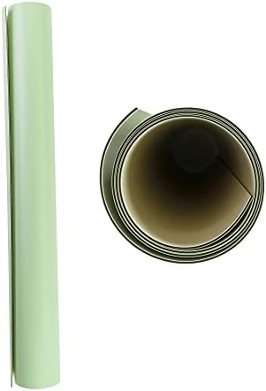 Pacific Arc Vinyl Board Cover. Self Healing and Stain Resistant Green/Ivory Sheet, 48 inches by 10 Yard Roll