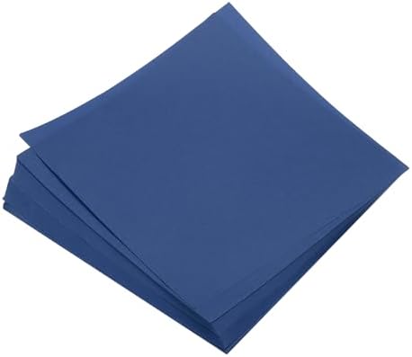 MECCANIXITY 50 Sheets Origami Paper Double Sided 8x8 Inch(20x20cm) Square Sheet for Art Craft Project, Beginners, Gifts Decor, Navy Blue
