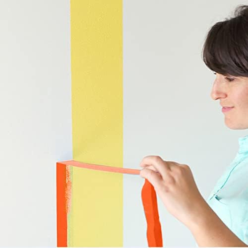 Orange Painters Tape,1 inch x 60 Yards x 5 Rolls (300 Yards Total)