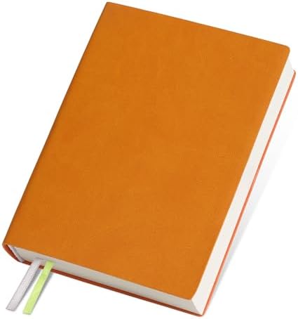 Thick Blank Journal Notebook 400 Pages A6 Unlined Sketchbook