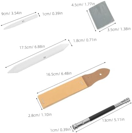 TIDTALEO 33pcs Sketch Drawing Tools Blending Stumps and Tortillions Set with Sandpaper Sharpener Pencil Extension Tool and Erasers for Beginner Artists and Students