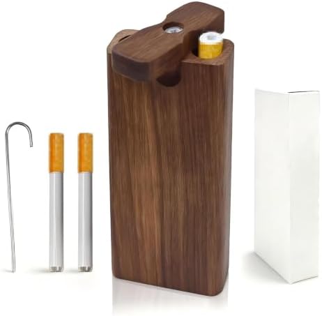 Handmade Wooden Storage Box with Sliding Lid - Natural Box for Crafts