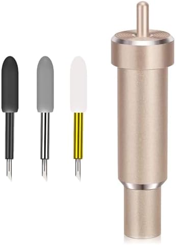 Cutting Blade + Housing, Deep-Point & Bonded-Fabric and Premium Fine Point Blade, Compatible With Cricut Maker, Maker 3, Explore Air/2/3 and Explore One (King)