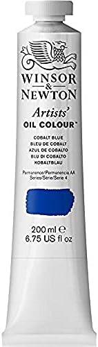 Winsor & Newton Artists' Oil Paint, 200ml Tube, Cobalt Blue