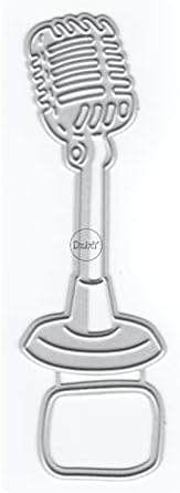 Small Microphones Mics Metal Cutting Dies for Card Making