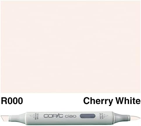 Copic Markers R000 Ciao with Replaceable Nib, Cherry White