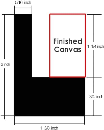 Canvas Floater Frame for 1 to 1.25 Inch Deep Gallery Wrapped Canvas, Modern Wood Grain Textured Floating Frame for Finished Oil Paintings & Wall Art, Durable Lightweight Polyresin, Made in USA (Dark Brown,10 x 14 Inch)