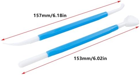 Antrader Fondant Cake Decorating Kit for Beginners Cake Sculpting | Sculpting Tools Kit for Cookie Cake Decorating