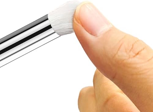 Dry Brush Miniature Painting Drybrush Set, 5 Sizes (#1, #2, #3, #4, #5) Animal Hair Brushes for Advanced & Professional Art, Black