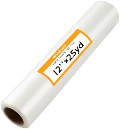 Water Soluble Stabilizer for Embroidery 12" * 25 Yd Clear