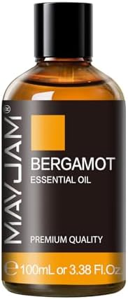 MAYJAM Bergamot Essential Oil for Diffuser Soap Candle Making, 3.38FL.OZ