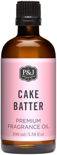 P&J Trading - Cake Batter Scented Oil 100ml - Fragrance Oil for Candle Making, Soap Making, Diffuser Oil