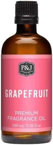 P&J Trading Fragrance Oil | Grapefruit Oil 100ml - Candle Scents for Candle Making, Freshie Scents, Soap Making Supplies, Diffuser Oil Scents