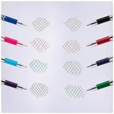 Pentel RSVP Ballpoint Pen, Fine Line, (0.7mm), Assorted Ink, Pack of 5 (BK90BP5M)