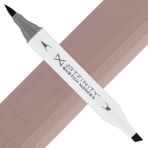 Artfinity Sketch Markers - Brain RV8-5, Vibrant, Professional, Dye-Based Alcohol Markers for Artists, Drawing, Travel, & More