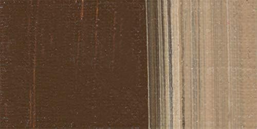 Lukas Studio Artist Oil Color Paints - High-pigment oil paint made with natural binder for artist, painting, & more! - [Raw Umber - 200 mL]
