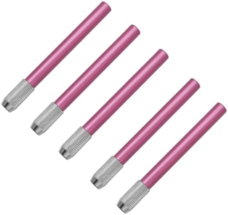 5 Pcs Pencil Extenders Pencil Lengthener Color Aluminum Pen Lengthener Holder Pencil Lengthener Pencil Extender Holde
