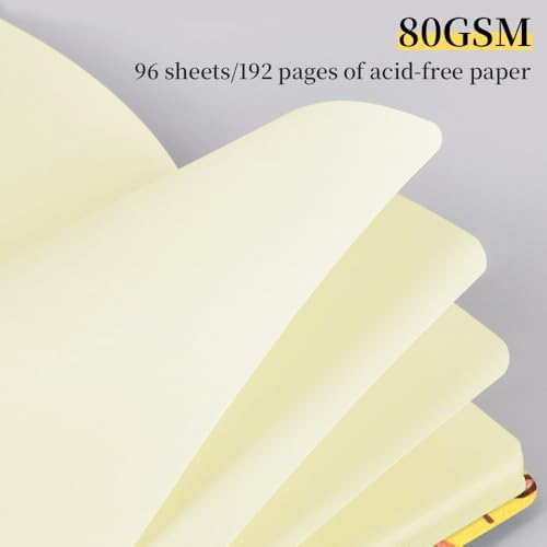 5x5 Sketchbook,Pocket Hardcover Notebooks,Sketch Books for Drawing Writing