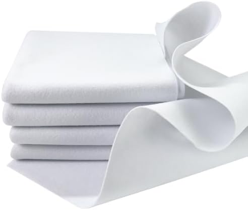 Iron-On Fleece Interfacing for Sewing, Medium Weight One-Sided Loft Iron-On Fusible Fleece for Sewing, Clothes, Quilted Bags,and Pants (39 Inches x 2 Yard)