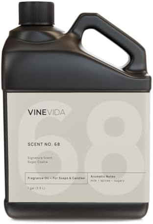 VINEVIDA [128oz] Sugar Cookie Fragrance Oil for Candle and Soap Making - Made in USA Natural Scents