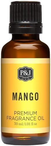 P&J Trading Fragrance Oil | Mango Oil 30ml - Candle Scents for Candle Making, Freshie Scents, Soap Making Supplies, Diffuser Oil Scents