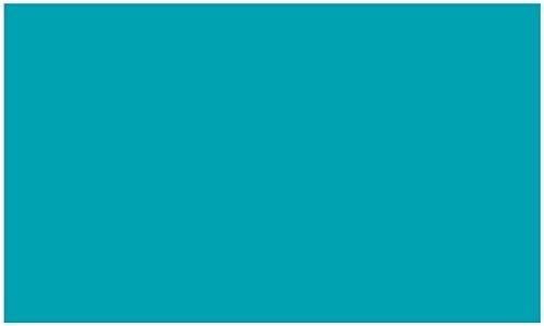 Colonial Cards: 150 Color Cardstock 3" x 5" Index Cards, Teal, Unruled