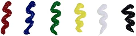 Sax True Flow Heavy Bodied Acrylic Paint - 1/2 Gallon - Set of 6 - Assorted Colors