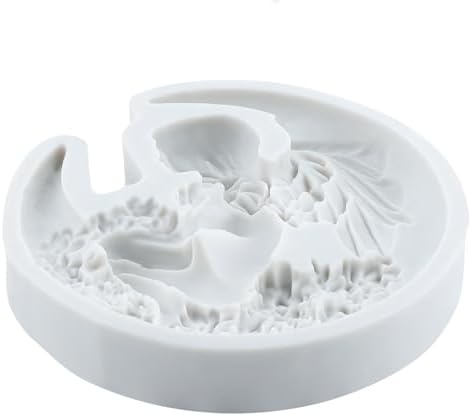 Moon Goddess Polymer Clay Mold Moon Angels Fairy Silicone Molds