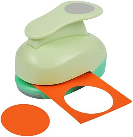 UCEC Hole Punch, Paper Punch, 1.5 Inch Circle Punch, Hole Puncher Shapes, Large Paper Punches for Crafting Scrapbooking Craft Handmade Cards Arts Fun Projects
