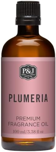 P&J Trading Fragrance Oil | Plumeria Oil 100ml - Candle Scents for Candle Making, Freshie Scents, Soap Making Supplies, Diffuser Oil Scents