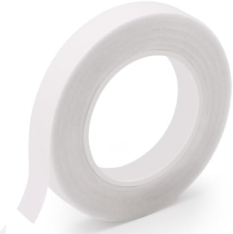 Floral Tape, 1/2inch White Flower Tape for Bouquet Floral Crafts