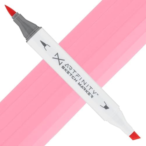 Artfinity Sketch Markers - Rose Pink R2-3, Vibrant, Professional, Dye-Based Alcohol Markers for Artists, Drawing, Travel, & More