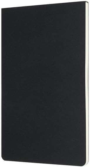 Moleskine Art Sketch Pad, Soft Cover, Plain/Blank, Large (5" x 8.25"), Black, 48 Pages