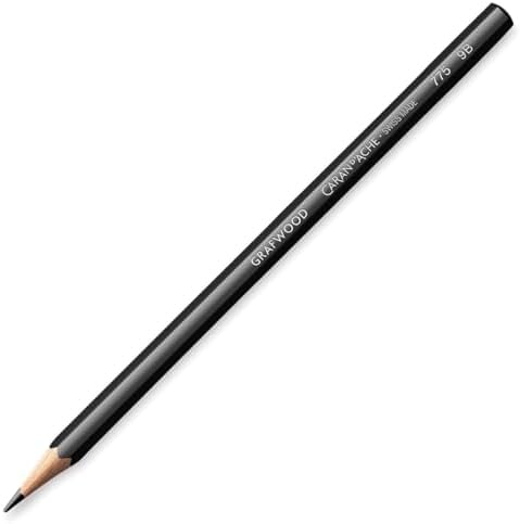 Caran d'Ache Grafwood Graphite Pencil, 9B (775.259)