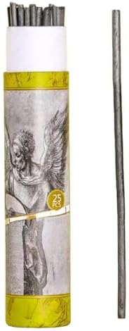 YYMIYU Drawing Pencils Set, Art Sketching Pencils Charcoal Set (Charcoal Sticks 5-7 mm 25pcs 25)