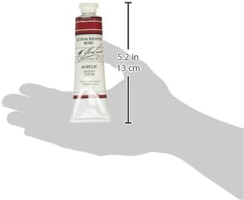 M. Graham & Co. 22-156 M. Graham 2-Ounce Tube Acrylic Paint, Quinacridone Rose