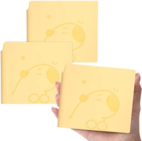 3 Pack Mini Capybara 5x5 Grid Notebooks Cartoon Pocket Quad‑ruled Journals