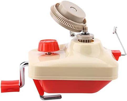 Knitting Wool Winder Kit with Winder Pin Counter Inch Meter, Woolen Yarn Winder Set for DIY Knitting, Essential Weaving Tool Set with Multiple Accessories for Home and Studio Use