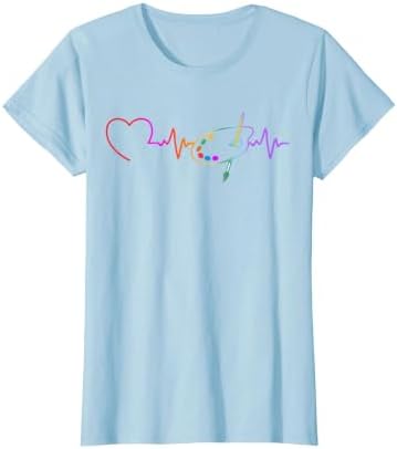 Funny Paint Palette Brush Artist Painter Art Teacher Men Kid T-Shirt