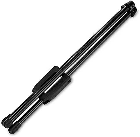 Amazon Basics Tabletop Instant Easel, Black Steel, Portable Tripod for Paintings, Signs, Posters, Adjustable Display (Pack of 2)